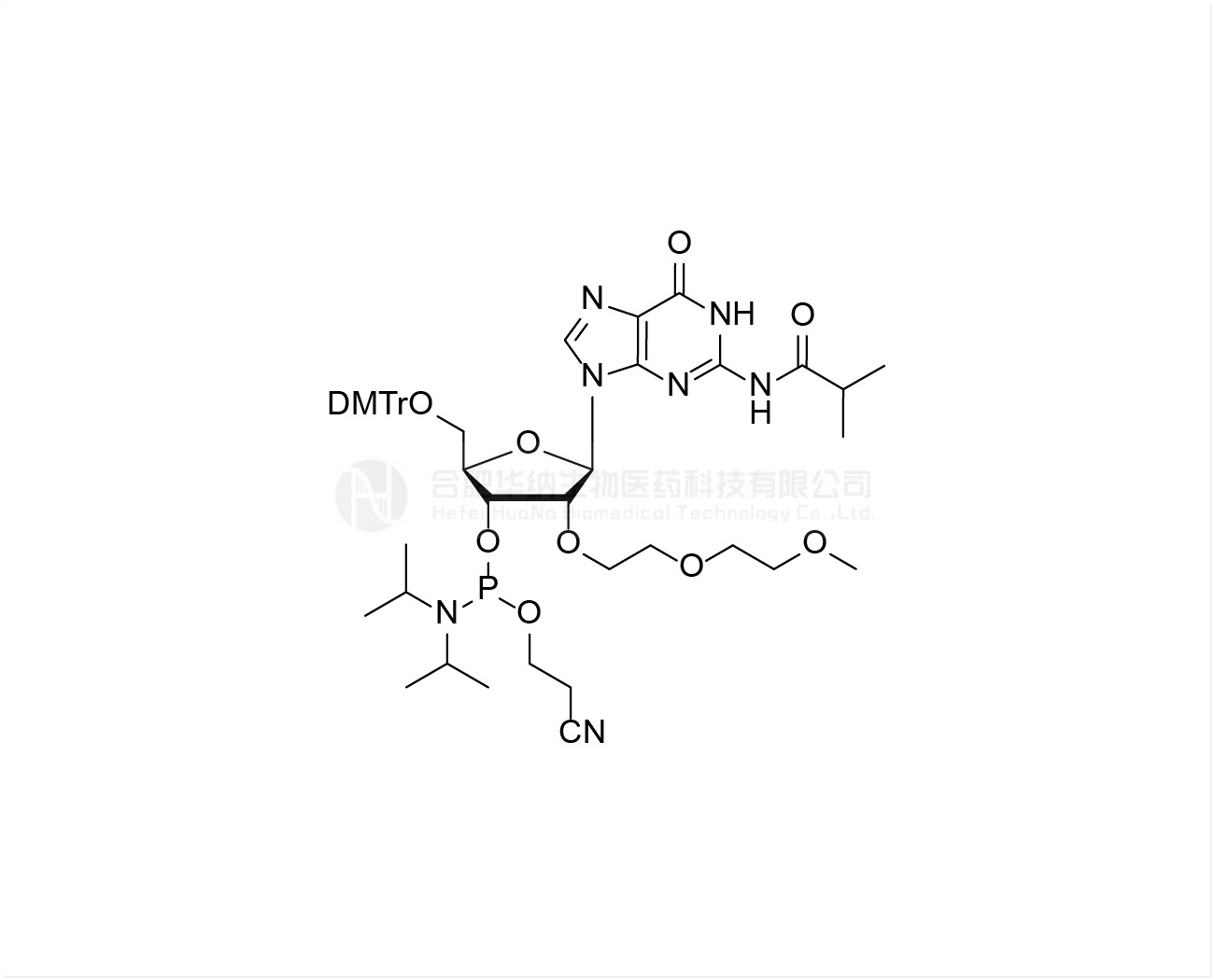 DMTr-2'-O-MOEOE-rG(iBu)-3'-CE-Phosphoramidite