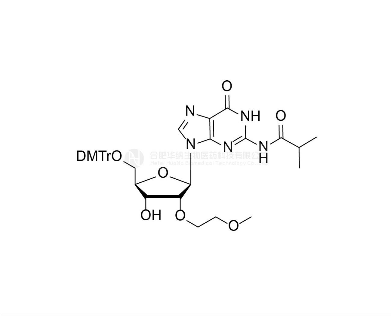 5'-O-DMTr-2'-O-MOE-rG(iBu)