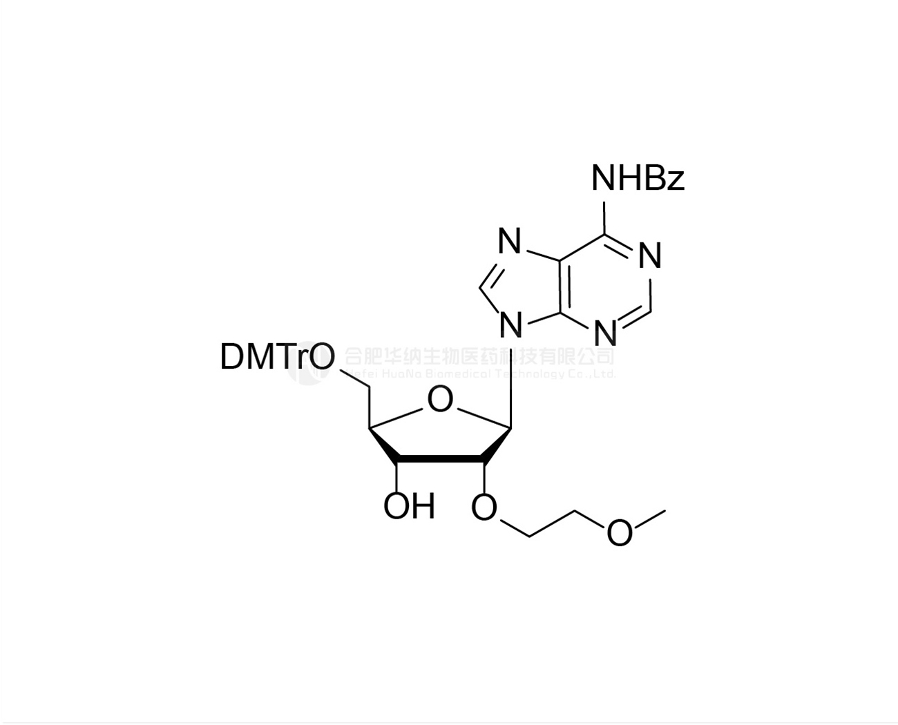 5'-O-DMTr-2'-O-MOE-rA(Bz)