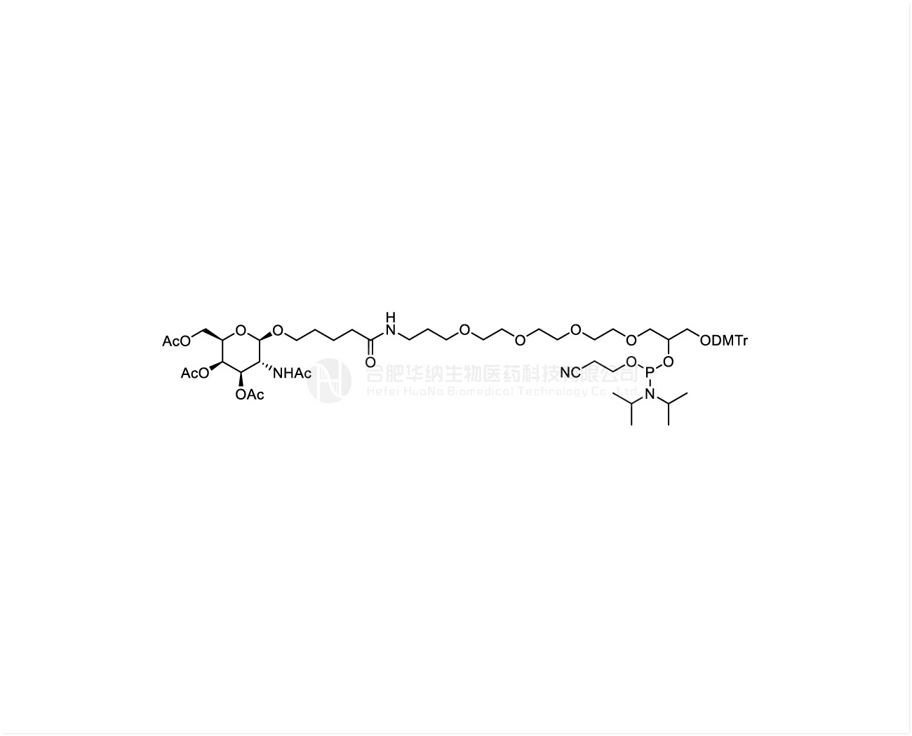 GalNAc PEG Cluster Phosphoramidite