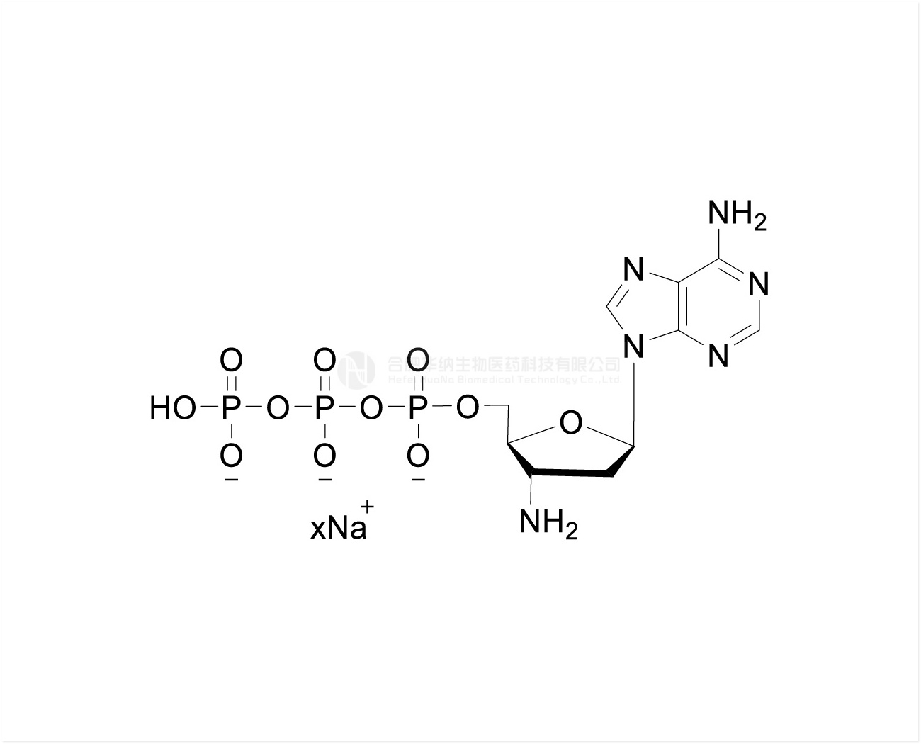 3'-NH?-ddATP 100mM Sodium Solution